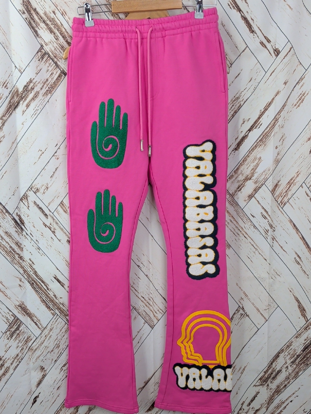 Valabasas Unity Fleece Carmine Rose Jogger Pants